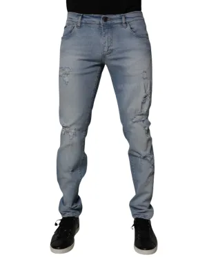 Dolce & Gabbana Tatte Cotton Skinny Men Men's Jeans