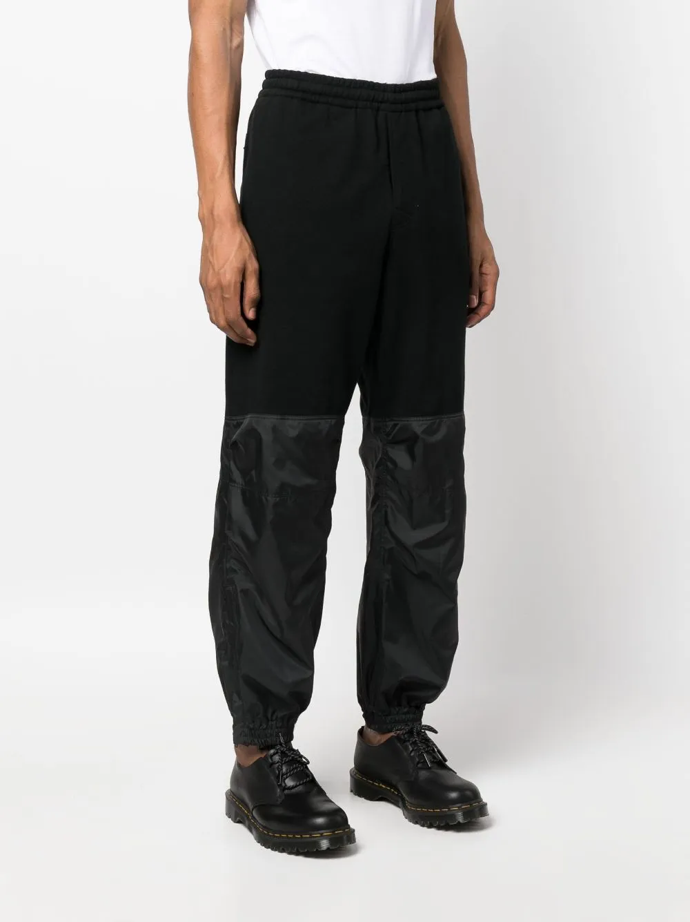Elastic-Waist Panelled Track Pants