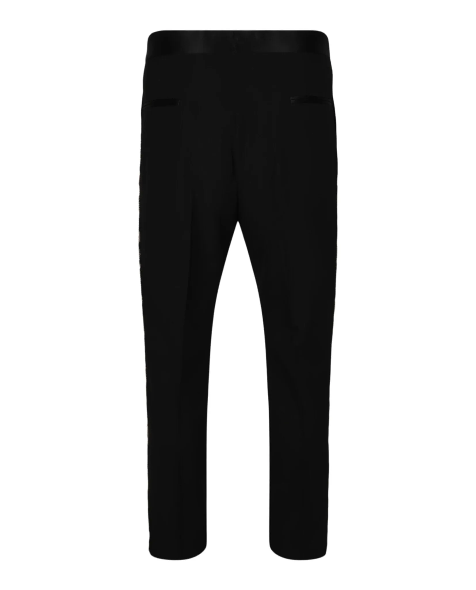 Embellished Panel Formal Pants