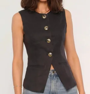 Emerson Vest In Black