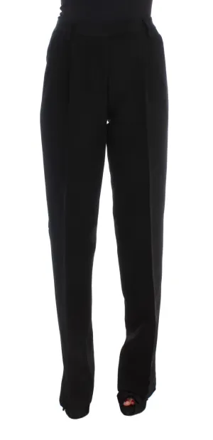 Ermanno Scervino Chic  Wide Leg Silk Blend Women's Jeans