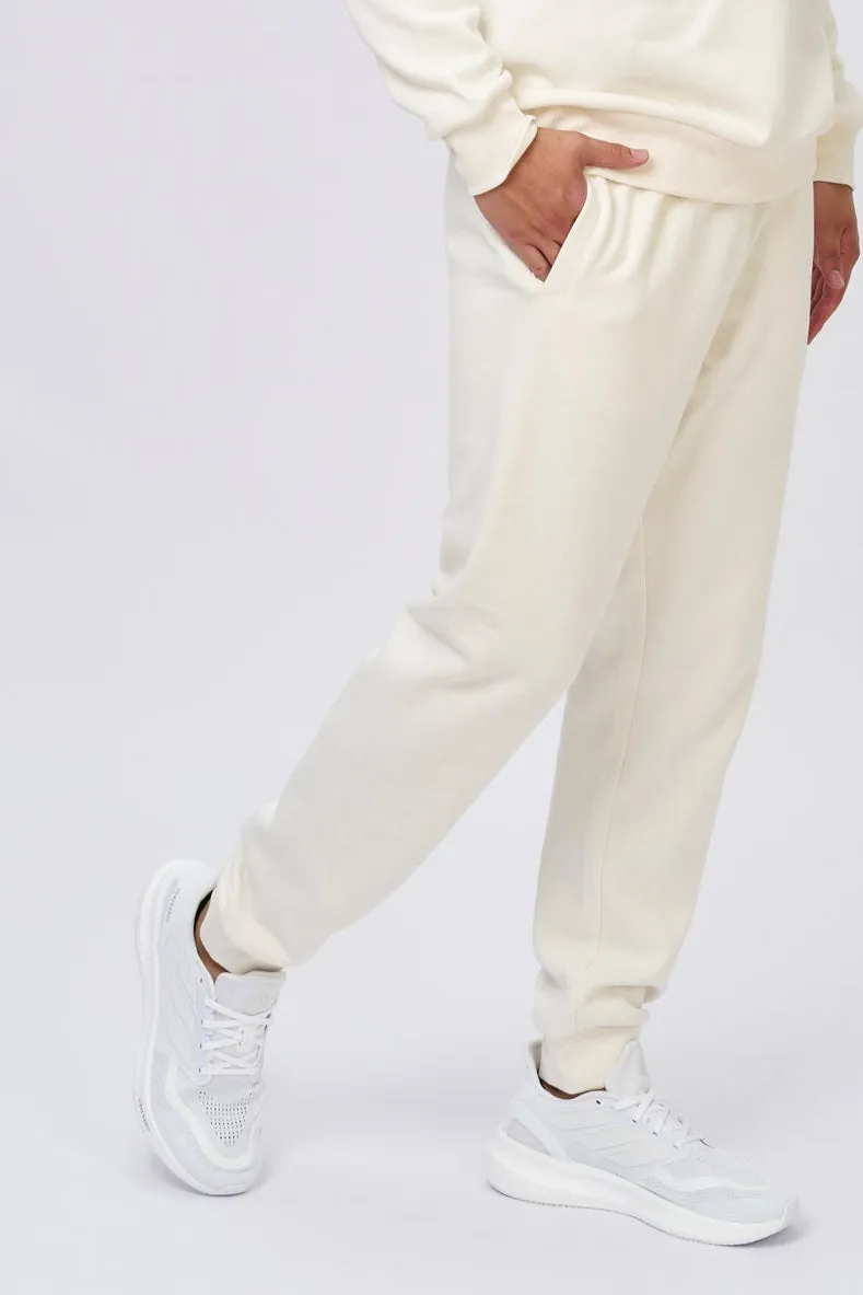 FILA MENS JAMIE OFF WHITE TRACKPANTS