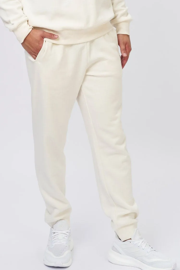 FILA MENS JAMIE OFF WHITE TRACKPANTS