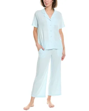Flora by Flora Nikrooz 2pc Variegated Top & Pant Set