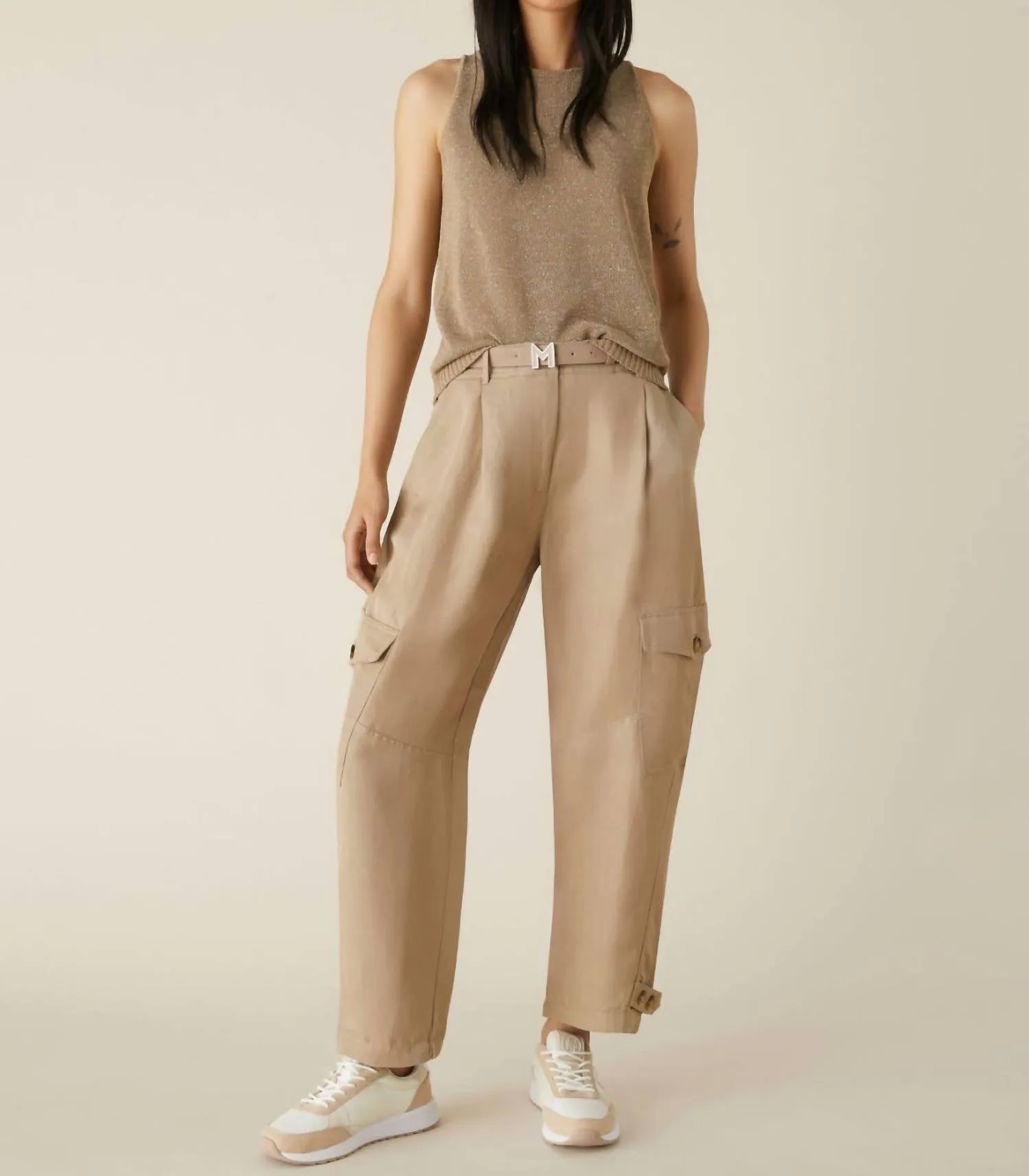 Giada Pocket Pants In 004