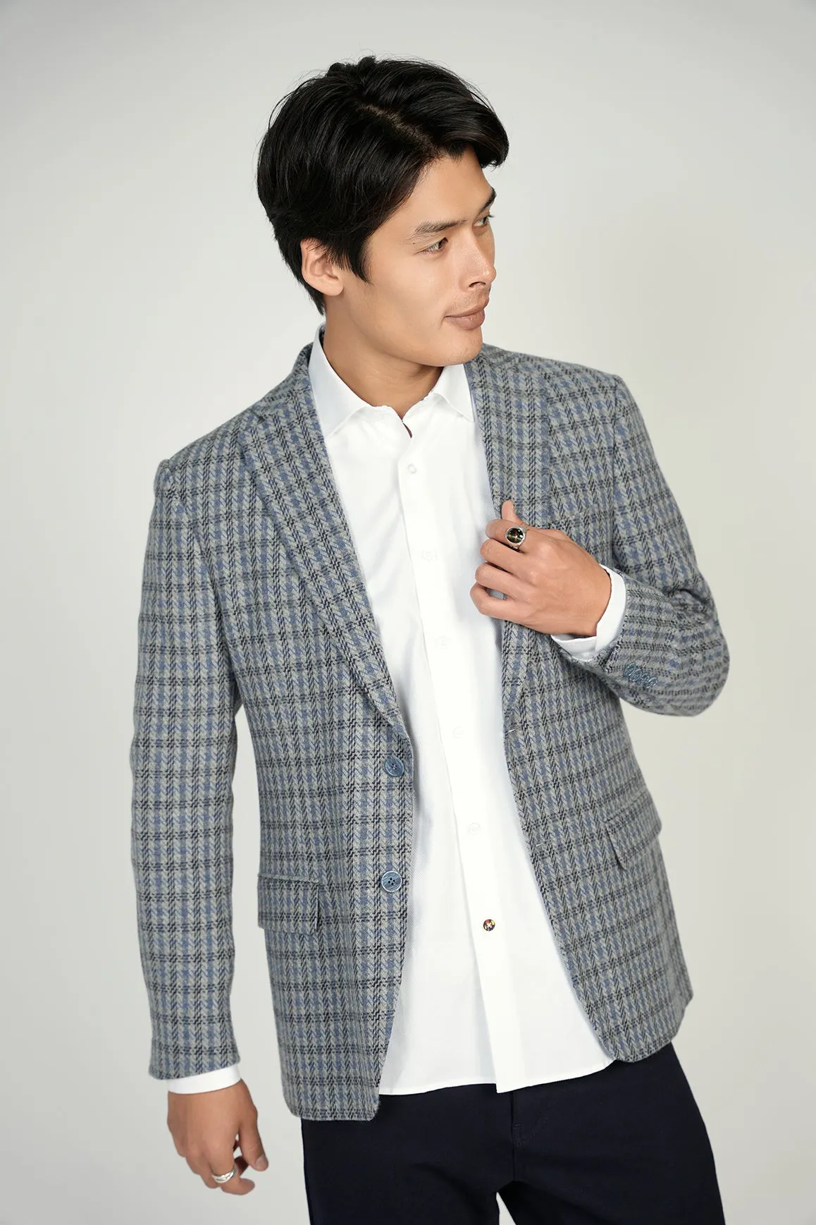Grey Check Sportcoat