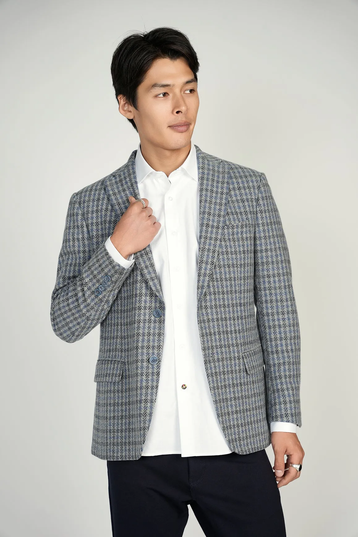 Grey Check Sportcoat