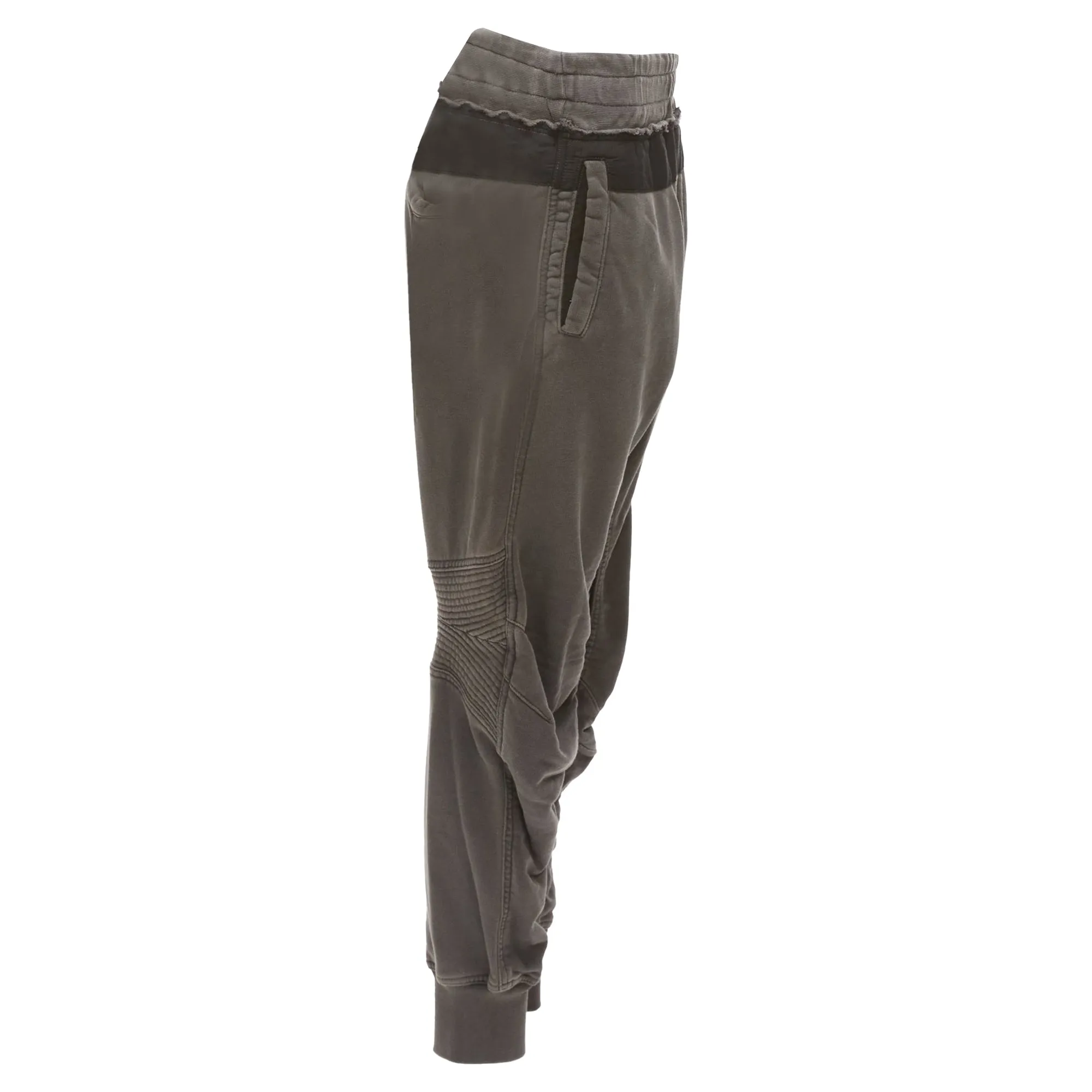 Haider Ackermann Perth Washed Cotton Darted Back Jogger Pants