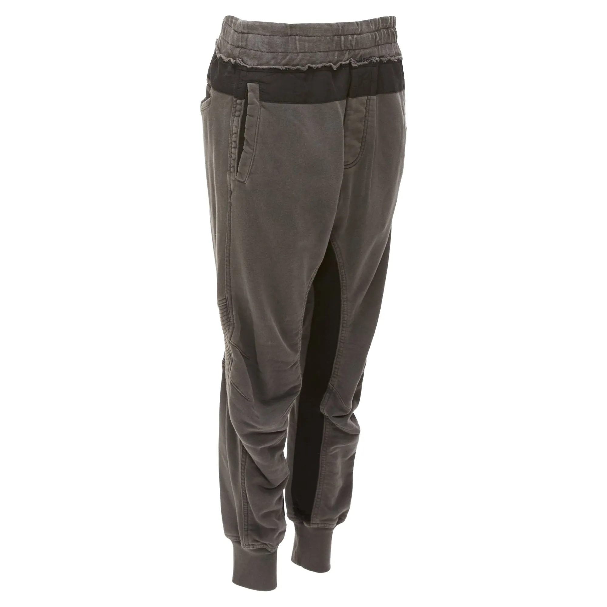 Haider Ackermann Perth Washed Cotton Darted Back Jogger Pants