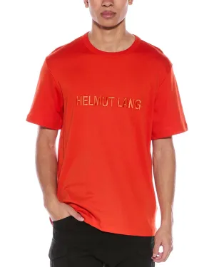 Helmut Lang Logo Heavy Knit T-Shirt