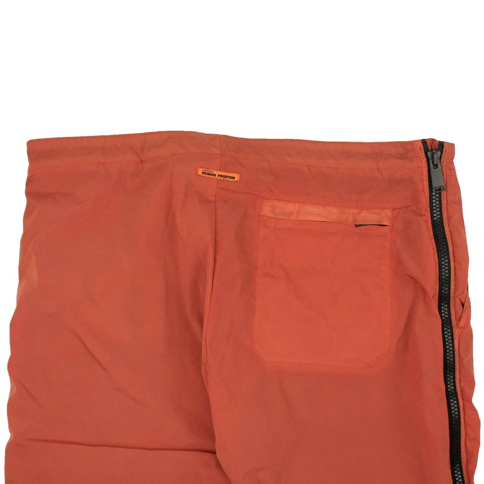Heron Preston Side Zipper Pants - Orange