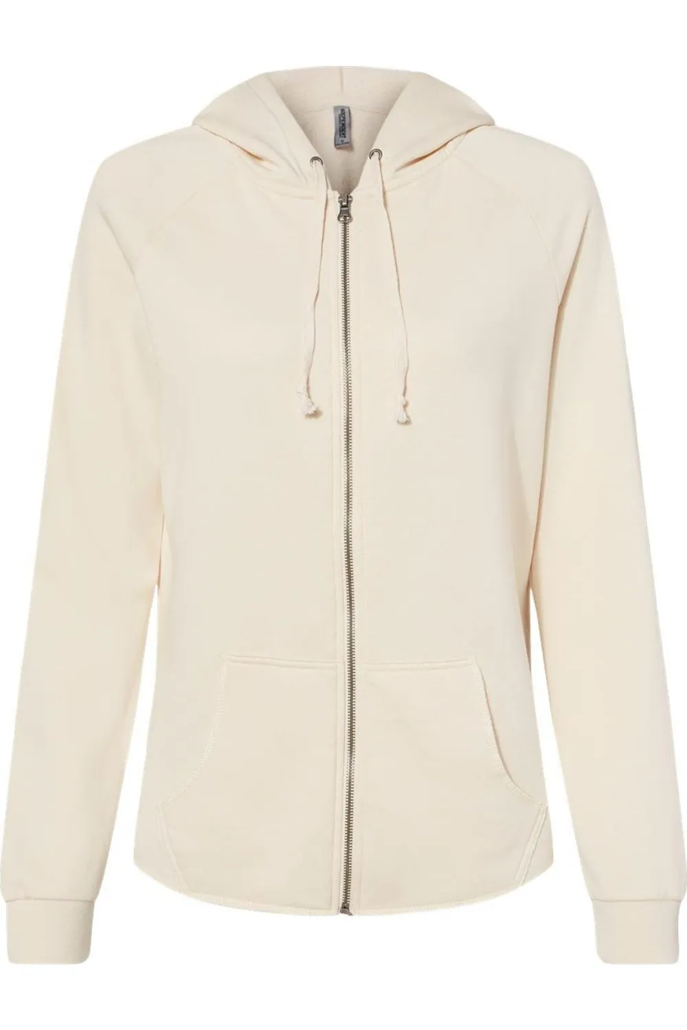 Independent Trading Co. Women´s California Wave Wash Full-Zip Hooded Sweatshirt