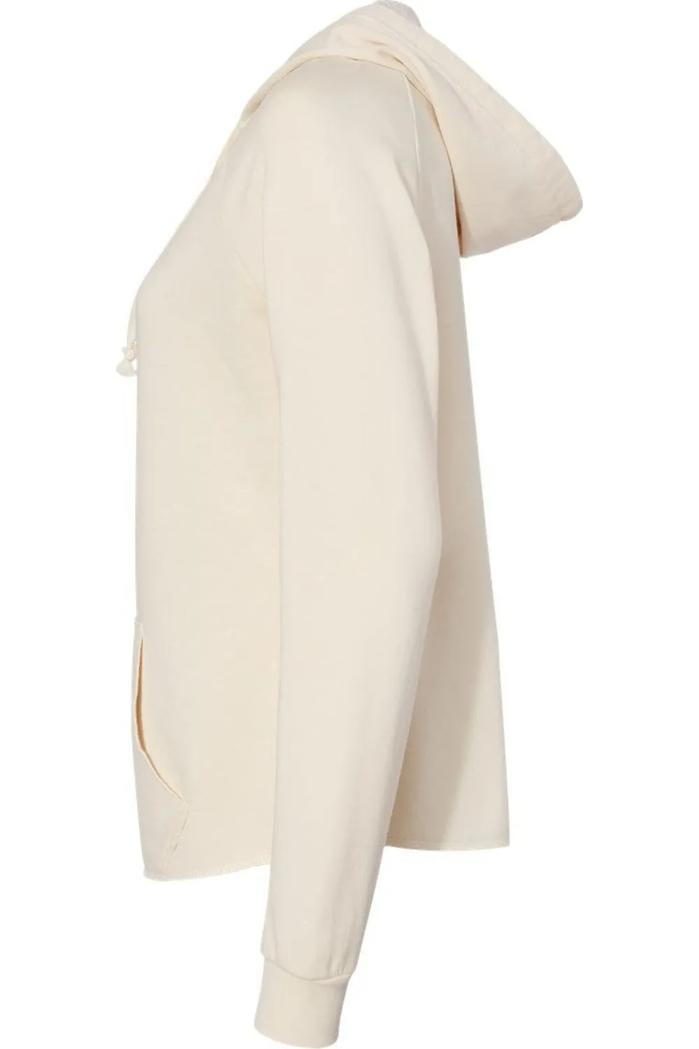 Independent Trading Co. Women´s California Wave Wash Full-Zip Hooded Sweatshirt