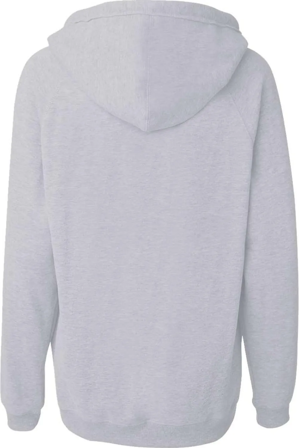 J. America Women´s Sueded V-Neck Hooded Sweatshirt