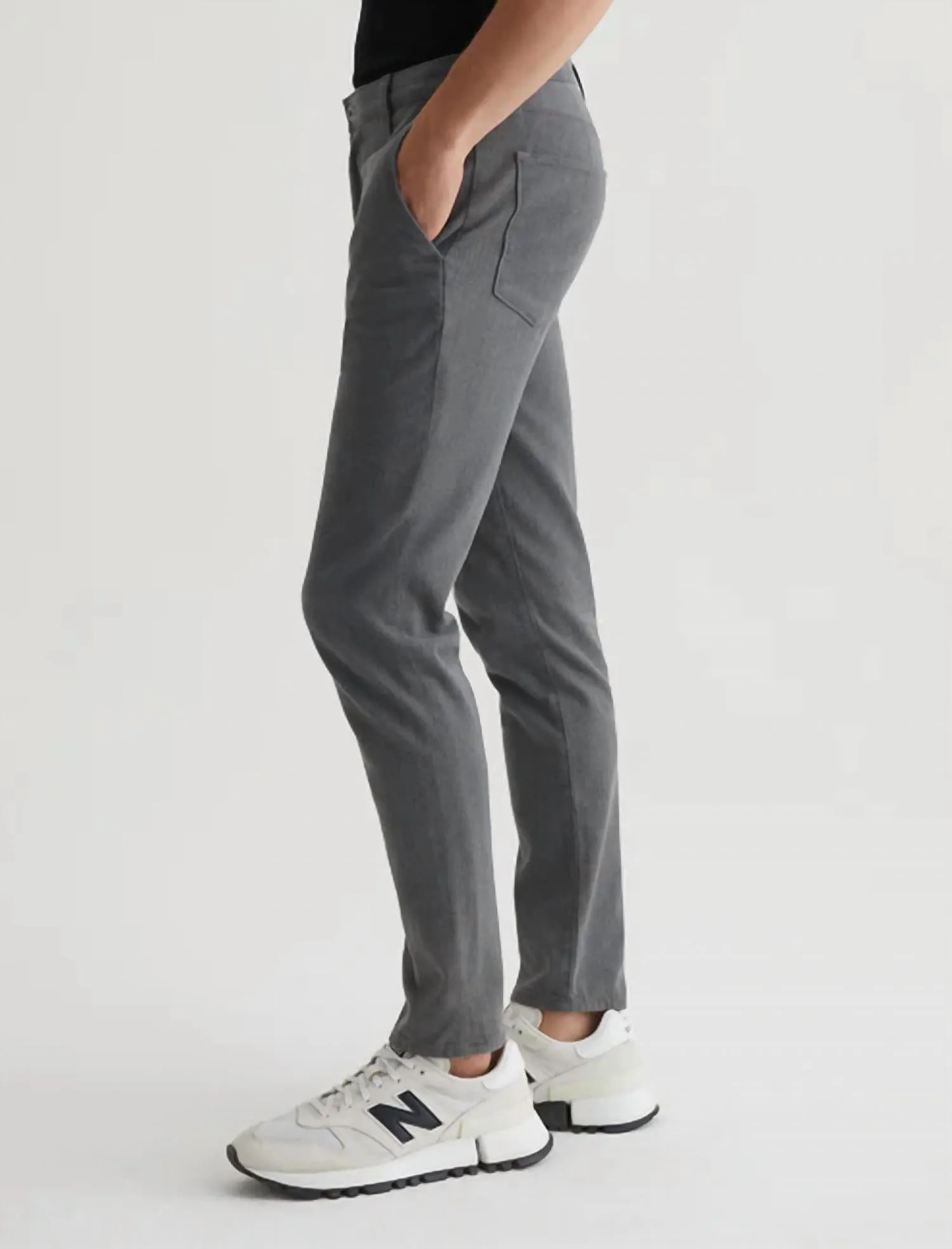 Jamison Skinny Chino In Flagstone