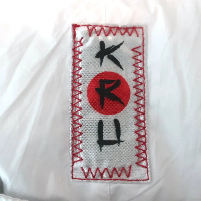 KRU Side-Stripe Ski Pants White Size Large