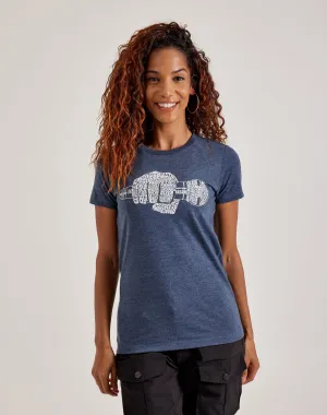 LA Pop Art Word Art '90s Rappers Tee