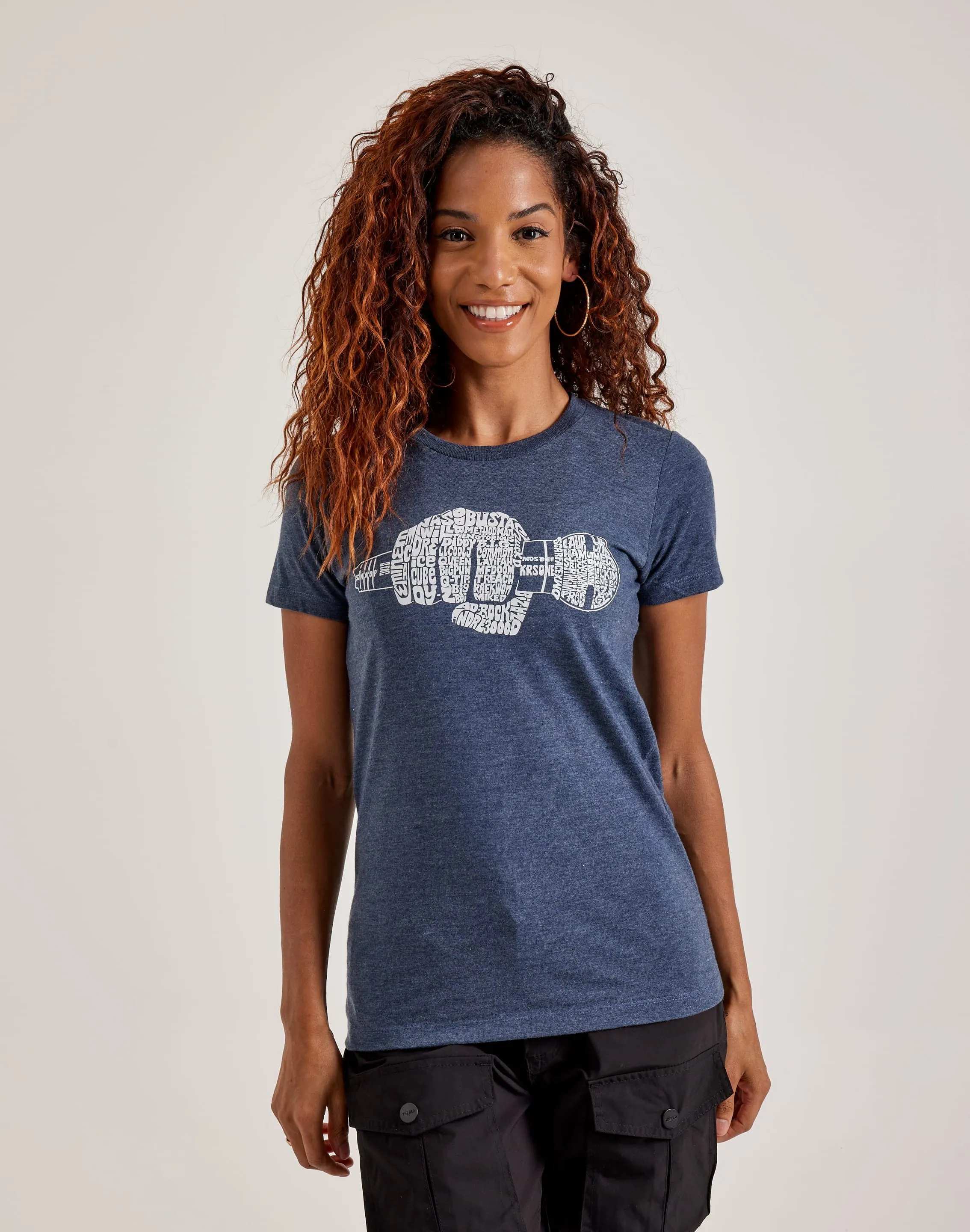 LA Pop Art Word Art '90s Rappers Tee