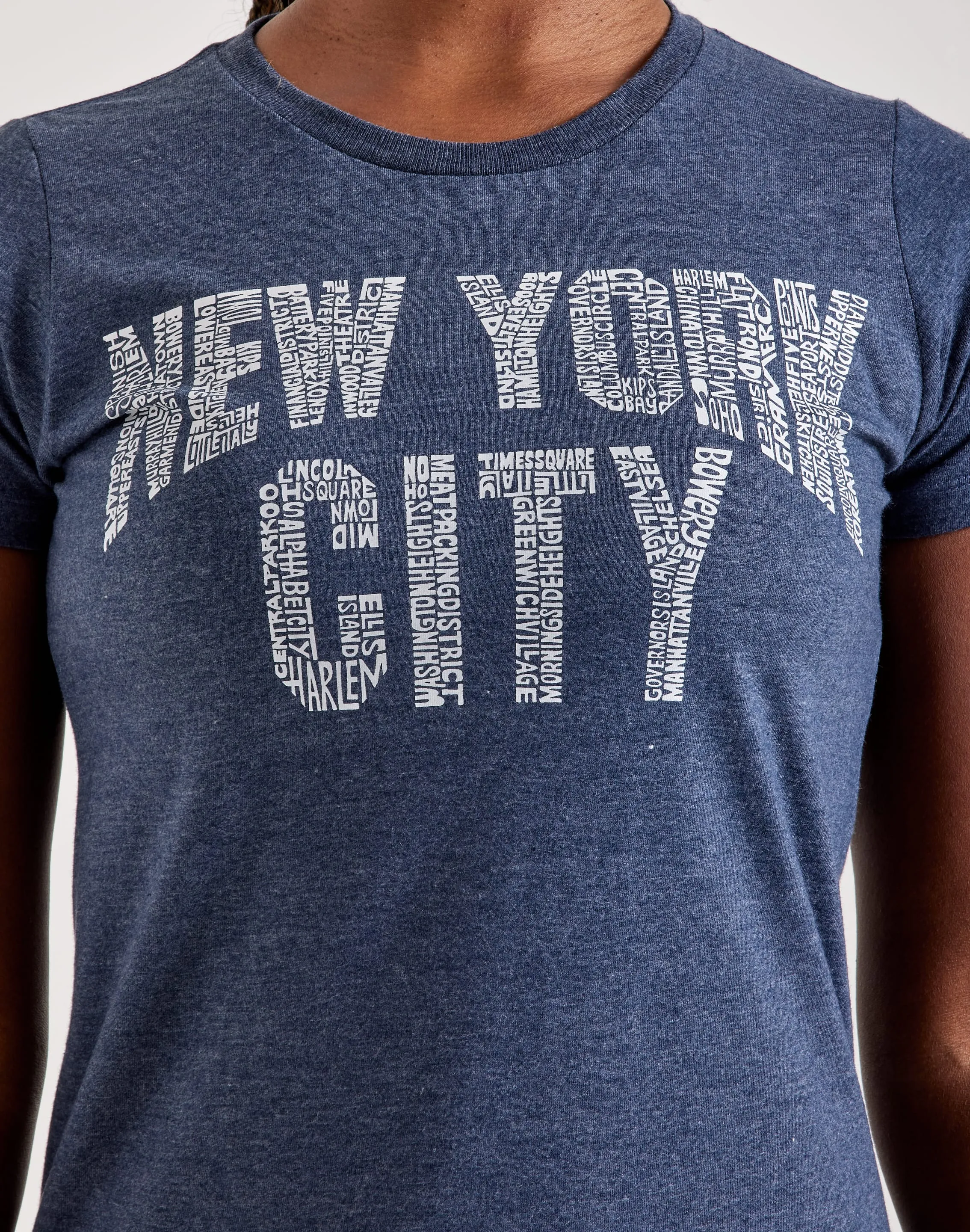 LA Pop Art Word Art New York City Tee