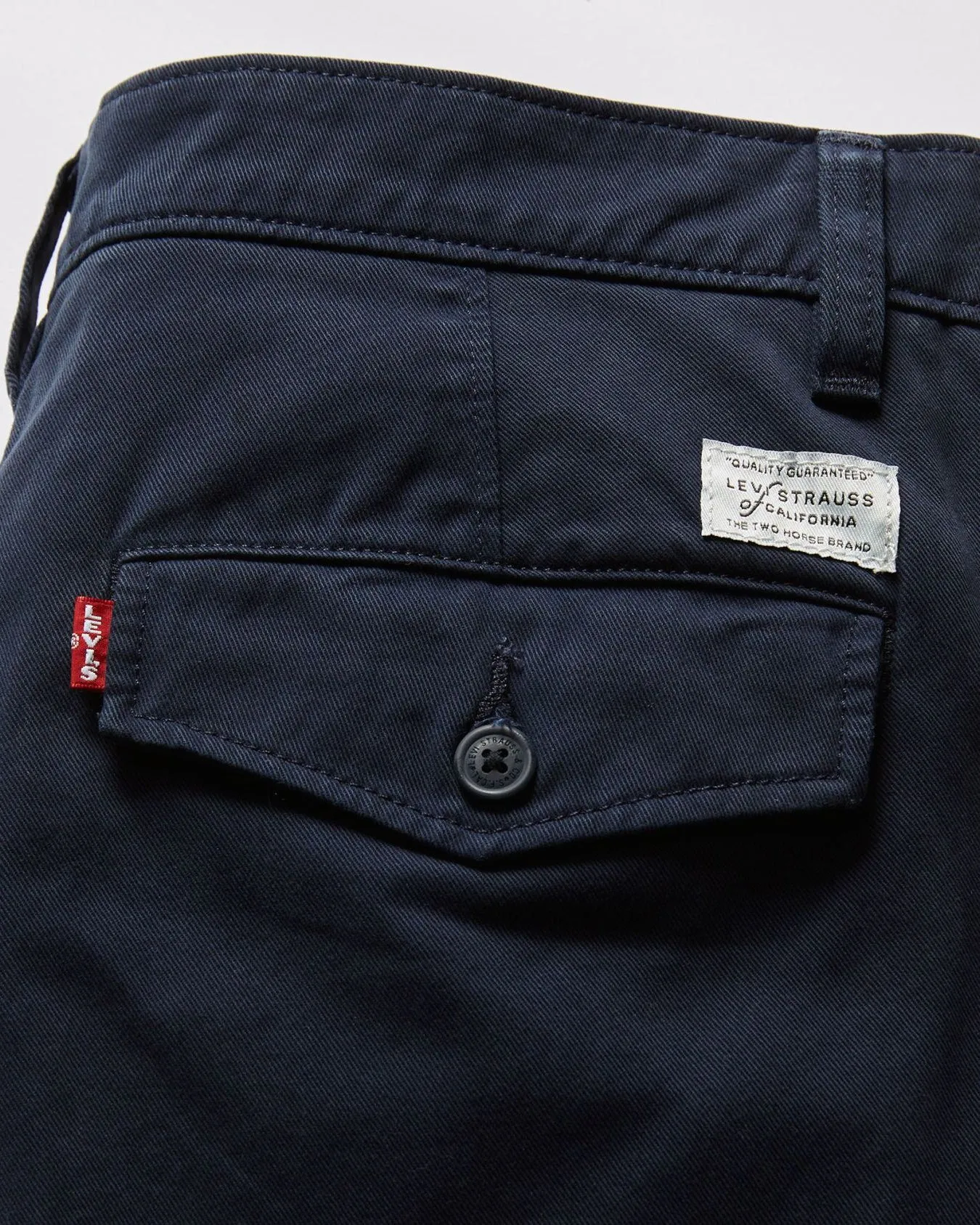 Levi's® XX Chino Authentic Straight Mens Chinos - Navy Blazer Soft GD