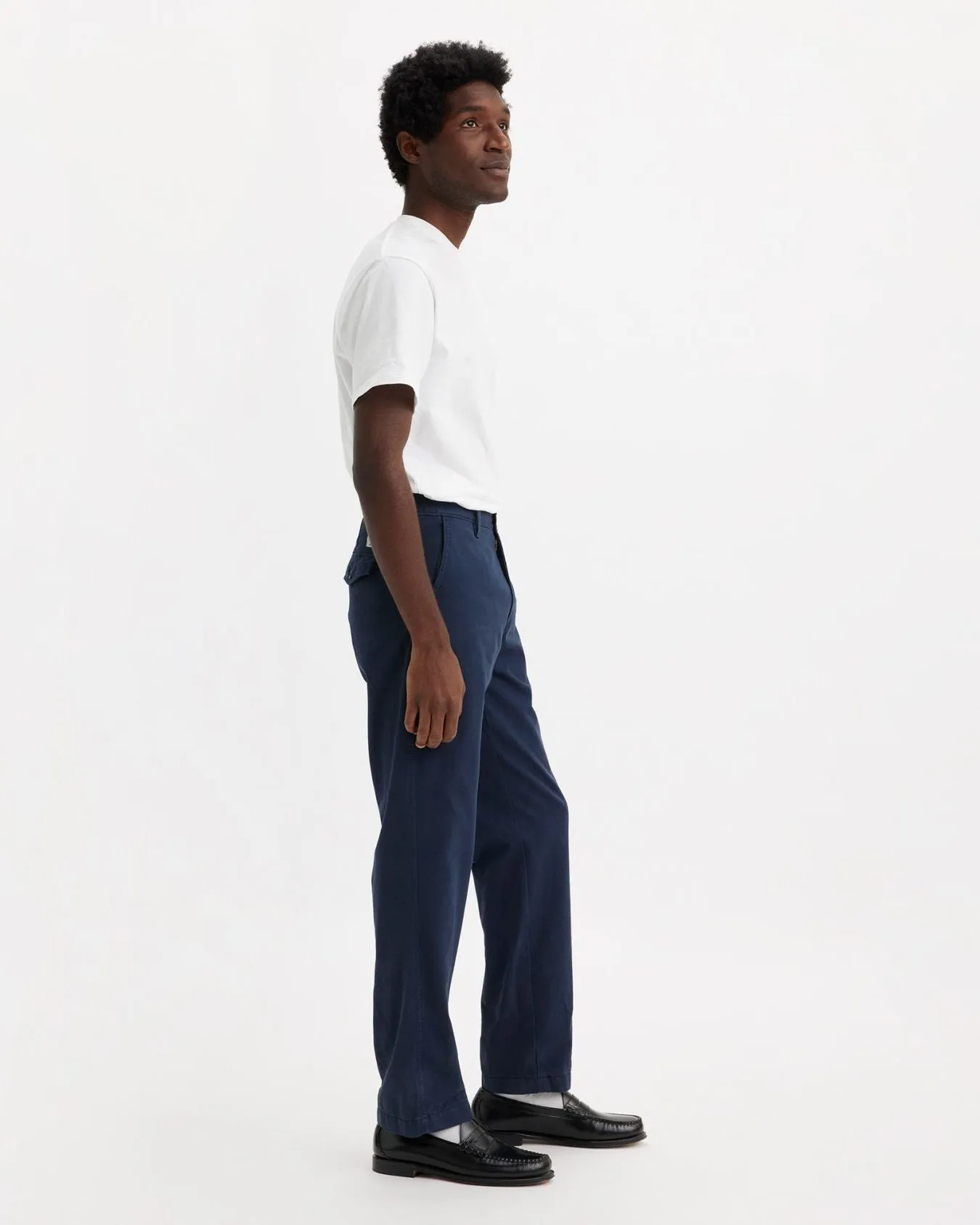 Levi's® XX Chino Authentic Straight Mens Chinos - Navy Blazer Soft GD