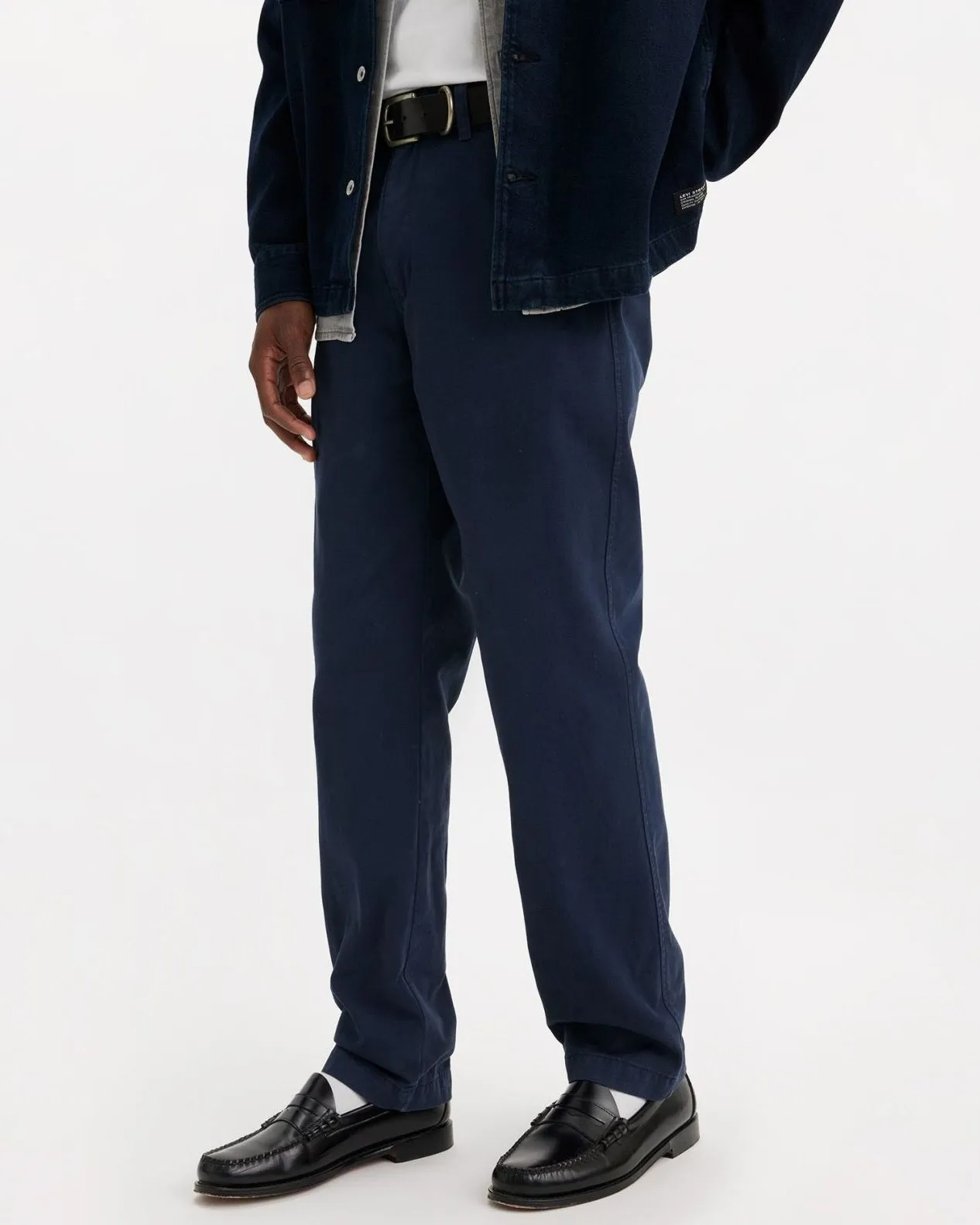Levi's® XX Chino Authentic Straight Mens Chinos - Navy Blazer Soft GD