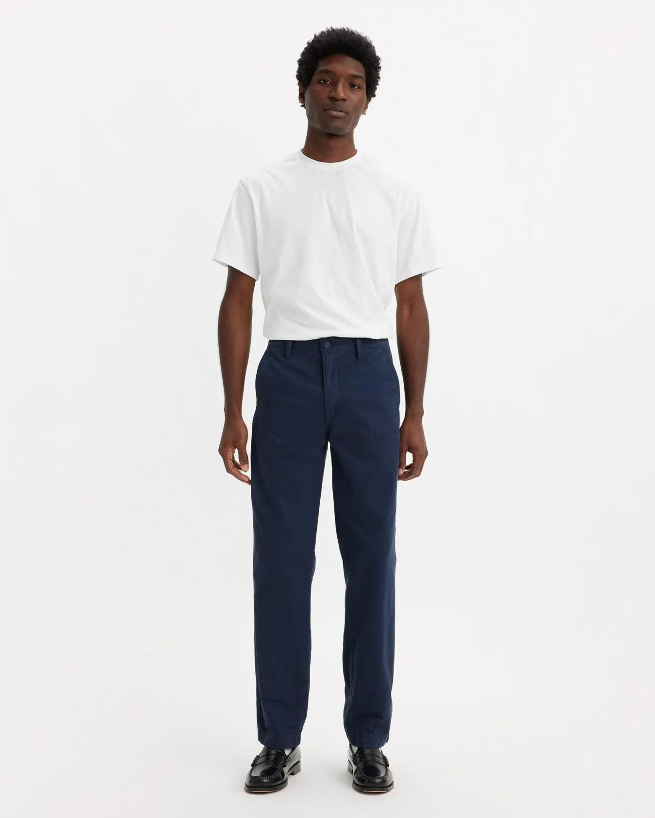 Levi's® XX Chino Authentic Straight Mens Chinos - Navy Blazer Soft GD
