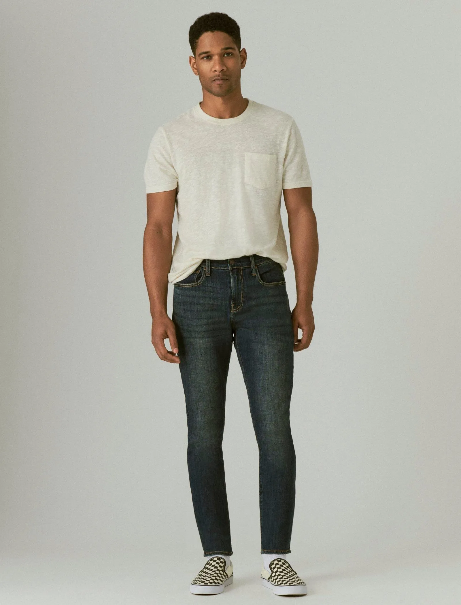 Lucky Brand 100 Skinny Woodside Park Lucky Brand