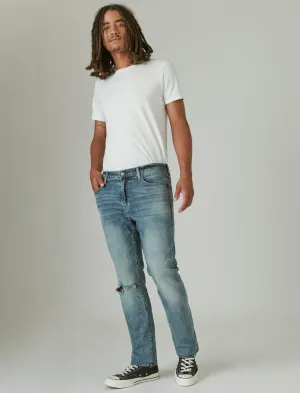 Lucky Brand 410 Athletic Straight Advanced Stretch Jean Roanoke Lucky Brand