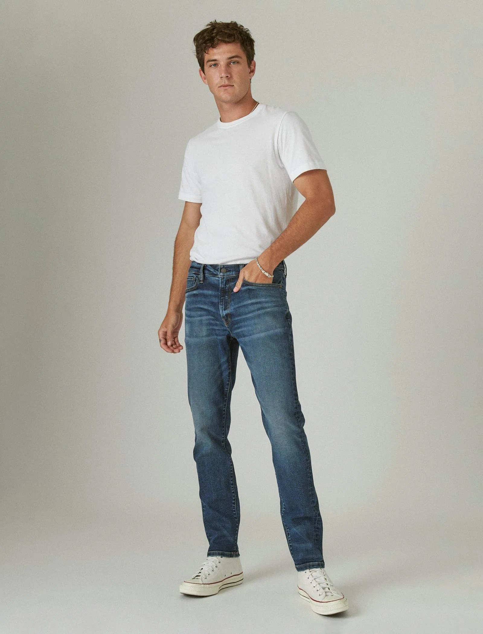 Lucky Brand 411 Athletic Taper Advanced Stretch Jean Kerrwood Lucky Brand