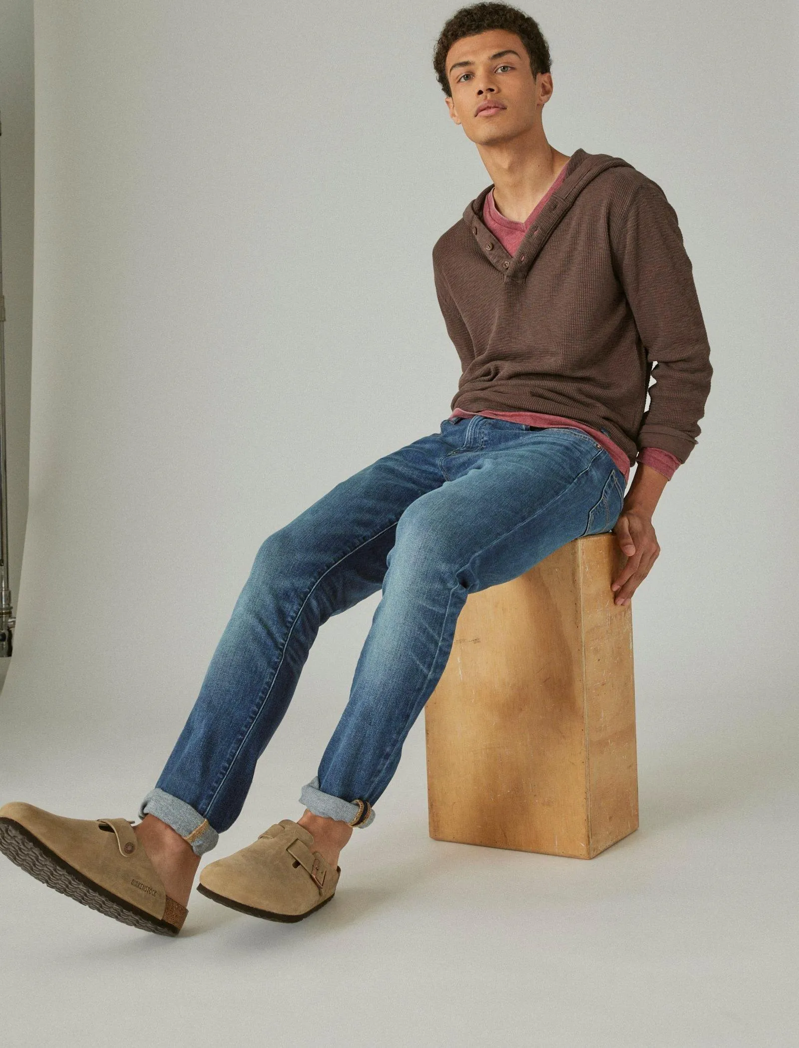 Lucky Brand 411 Athletic Taper Stretch Jean Alvine Lucky Brand