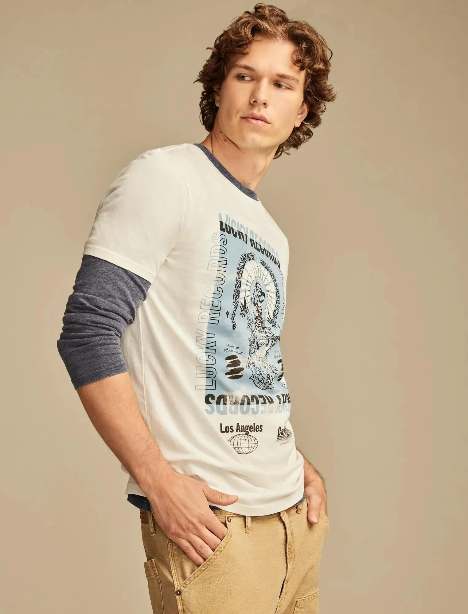 Lucky Brand Men's Lucky Records