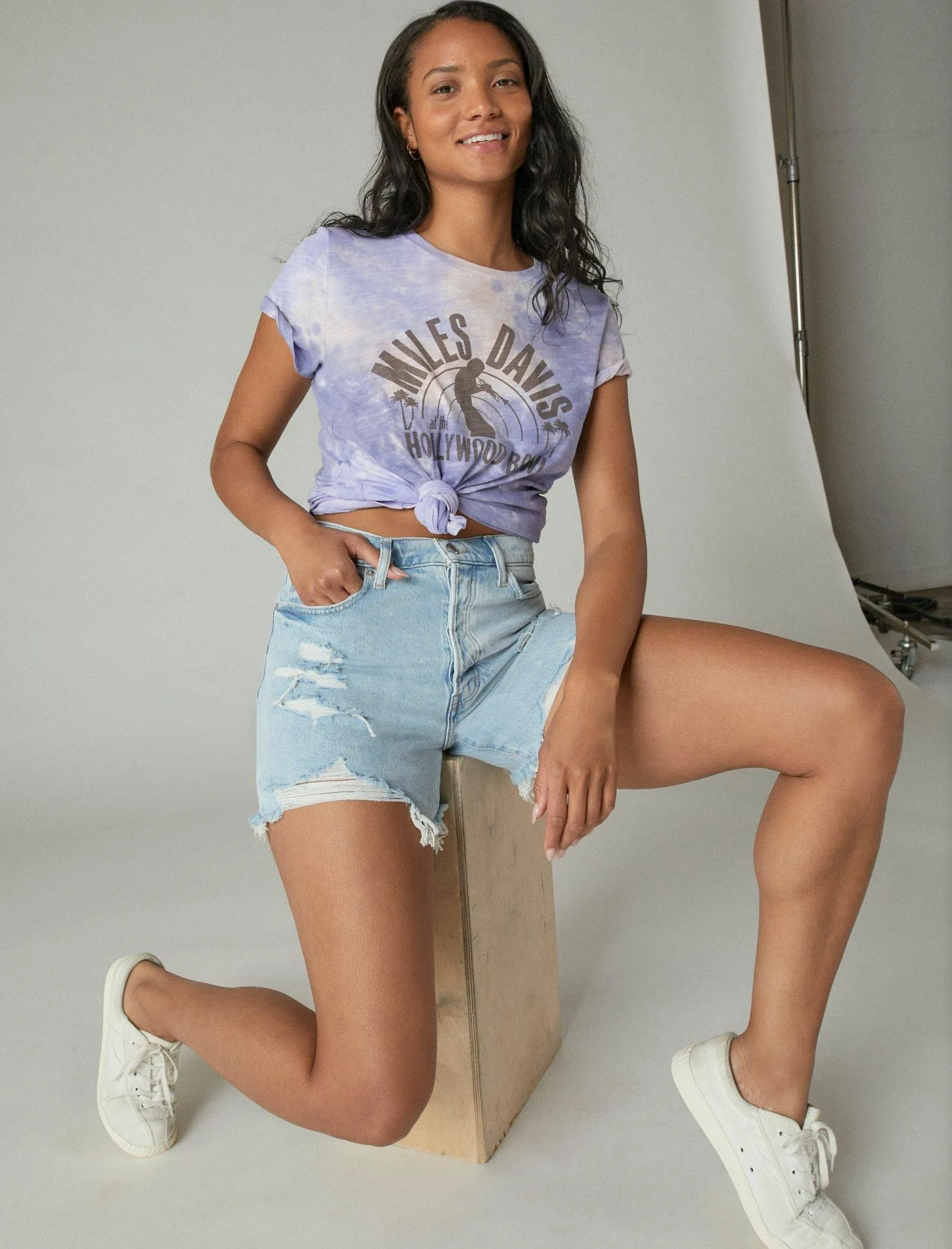 Lucky Brand Miles Classic Crew Tee Multi Lucky Brand