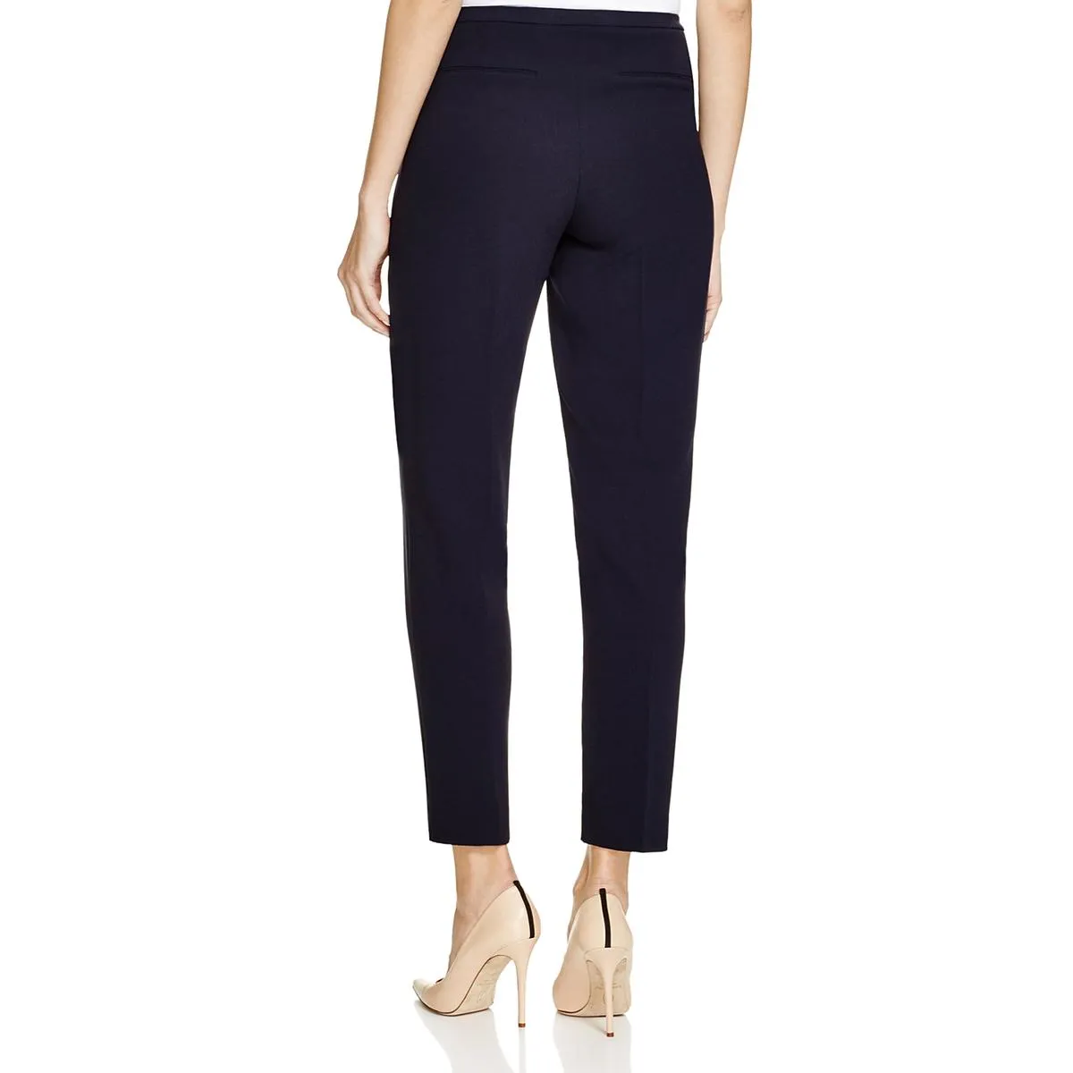 Marcia Womens Crepe Ankle Dress Pants