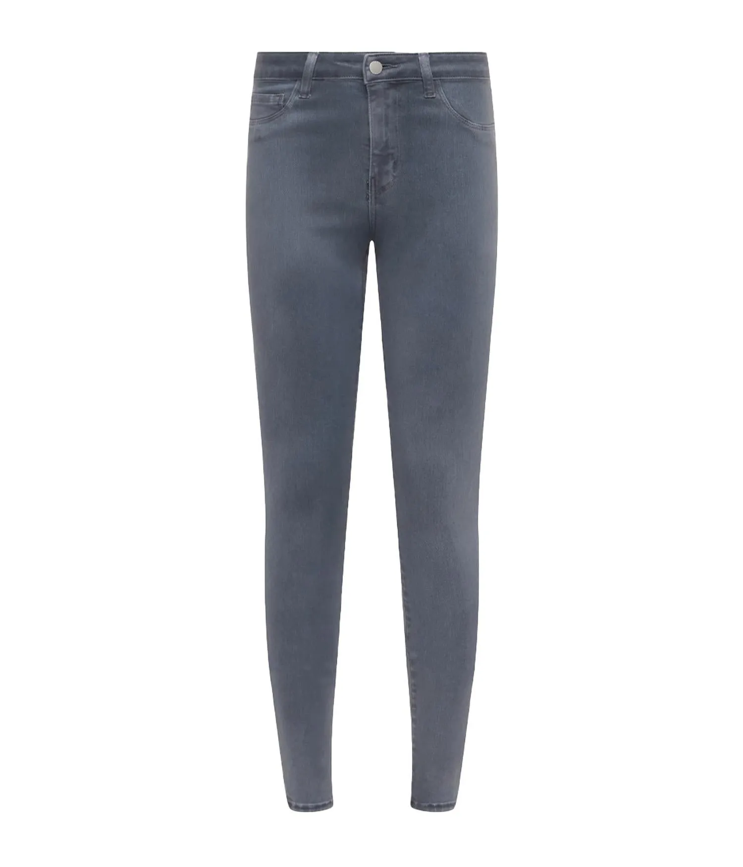 Marguerite High Rise Skinny Jean In Gris Coated
