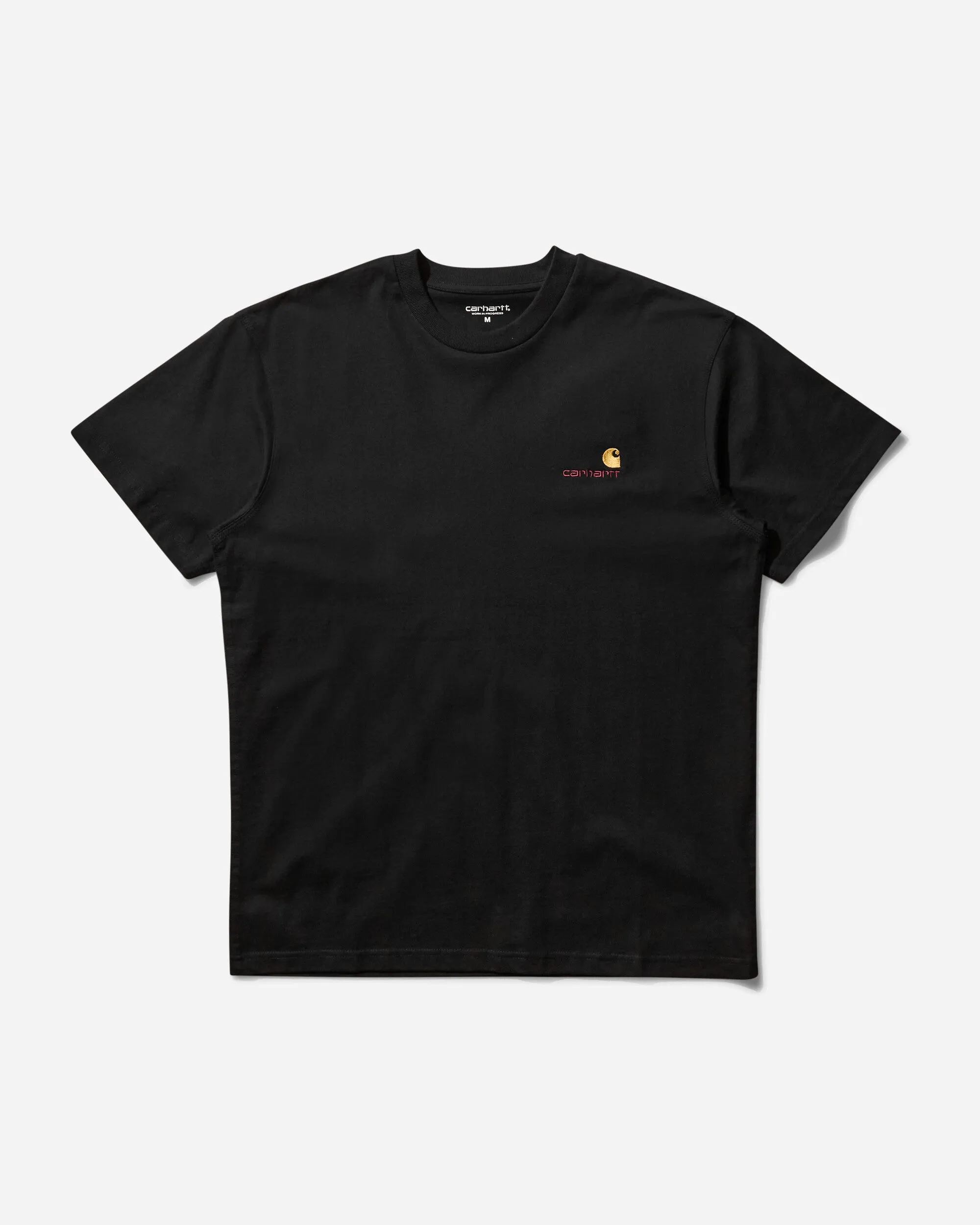 Men's American Script T-Shirt Black