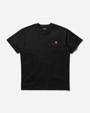 Men's American Script T-Shirt Black