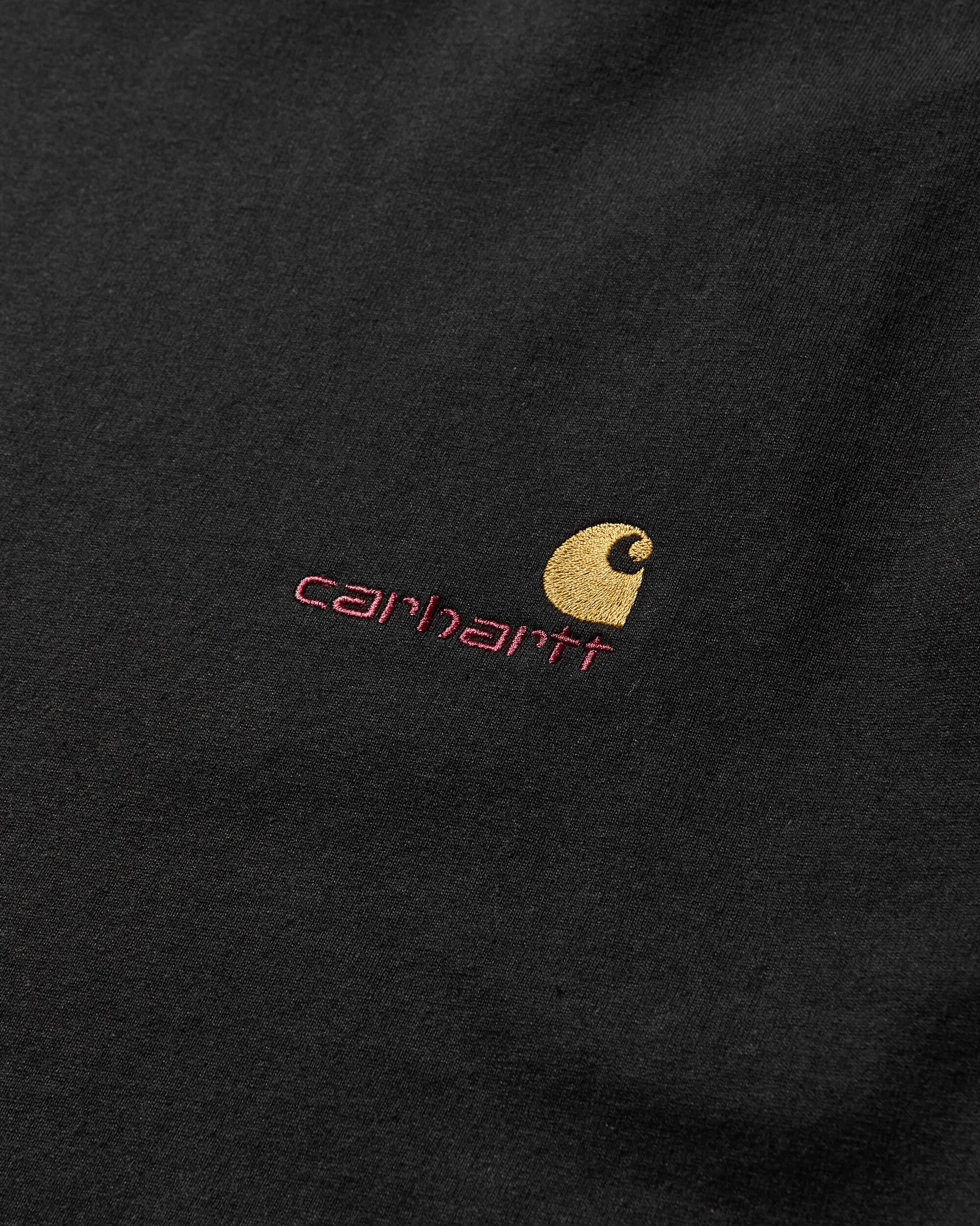 Men's American Script T-Shirt Black