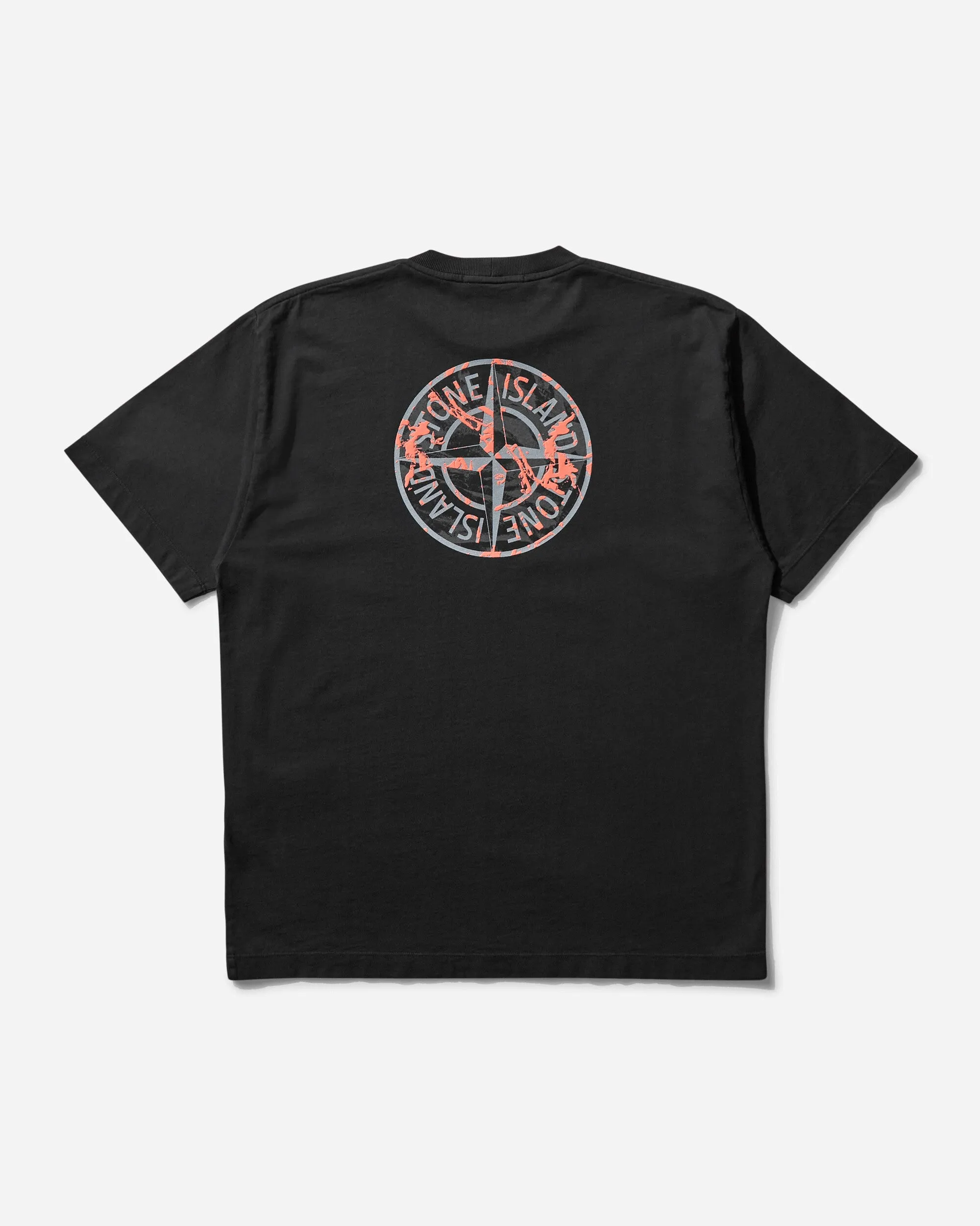 Men's Compass Camo Logo T-Shirt Black