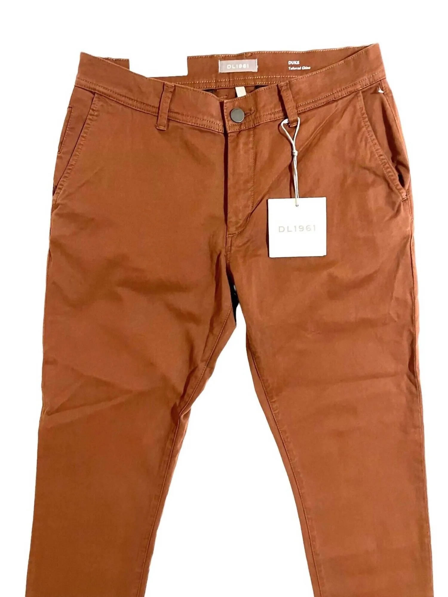 Men's Duke Tailored Chino Pants In Pinecone Brown