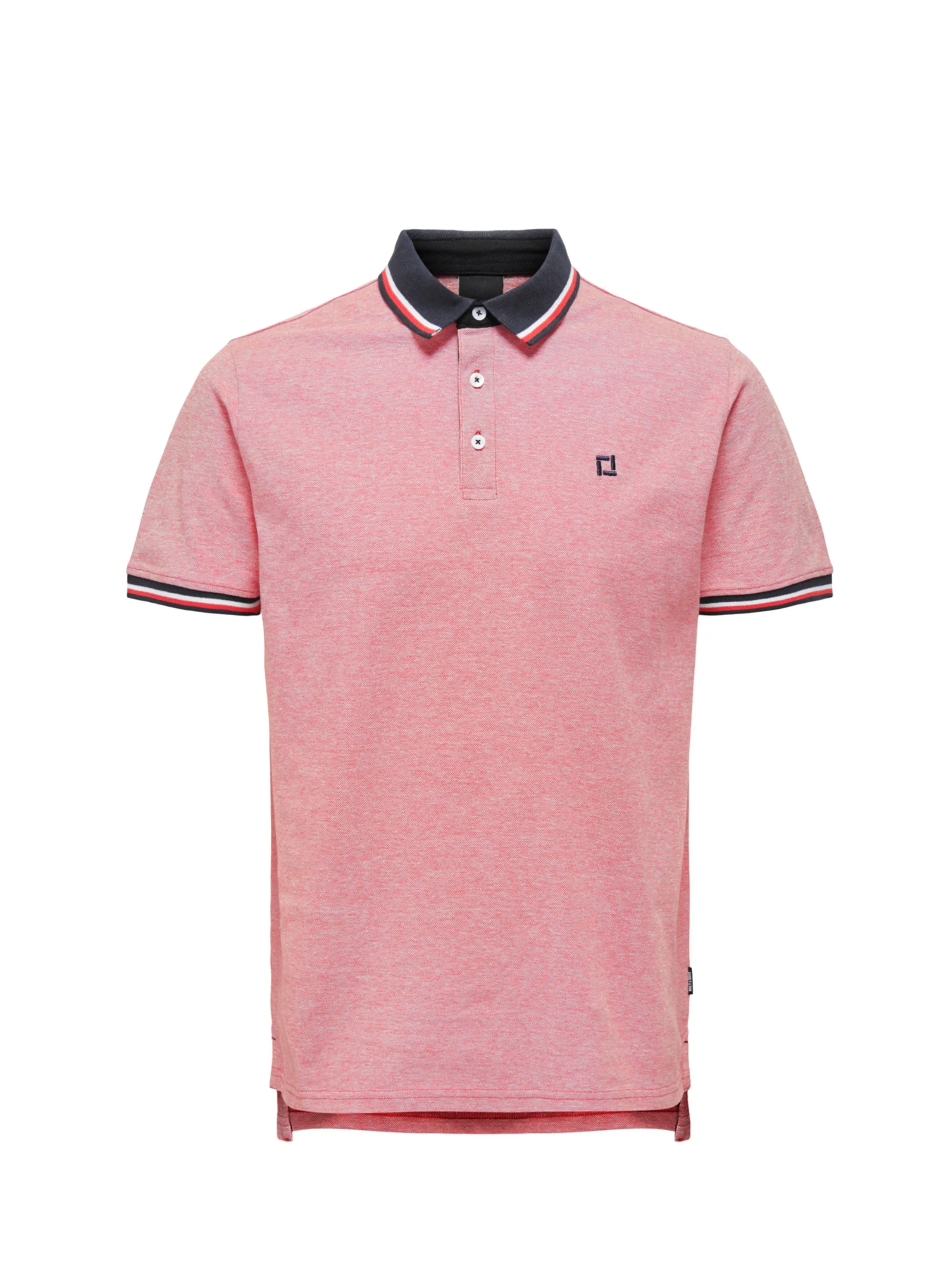 Men's Embroidered Polo T-Shirt,Red