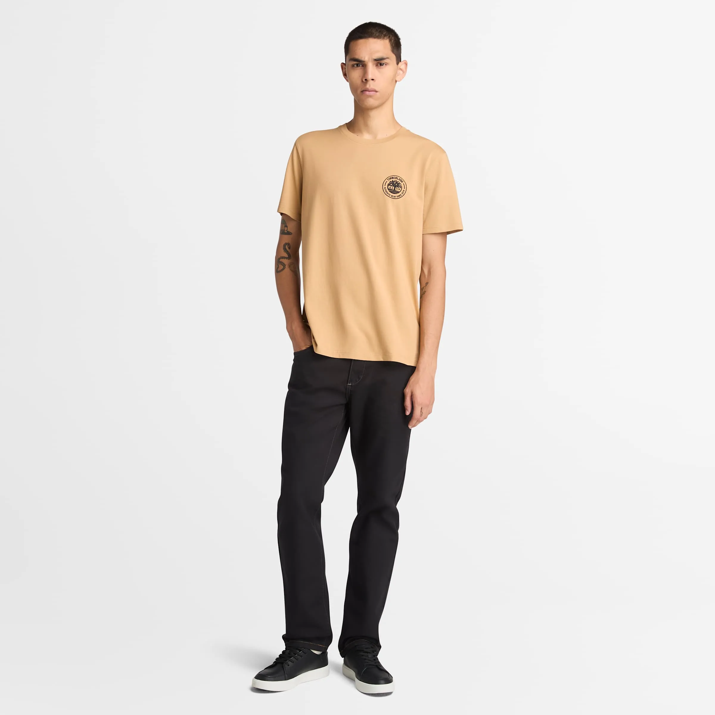 Men's Embroidered Short-Sleeve T-Shirt