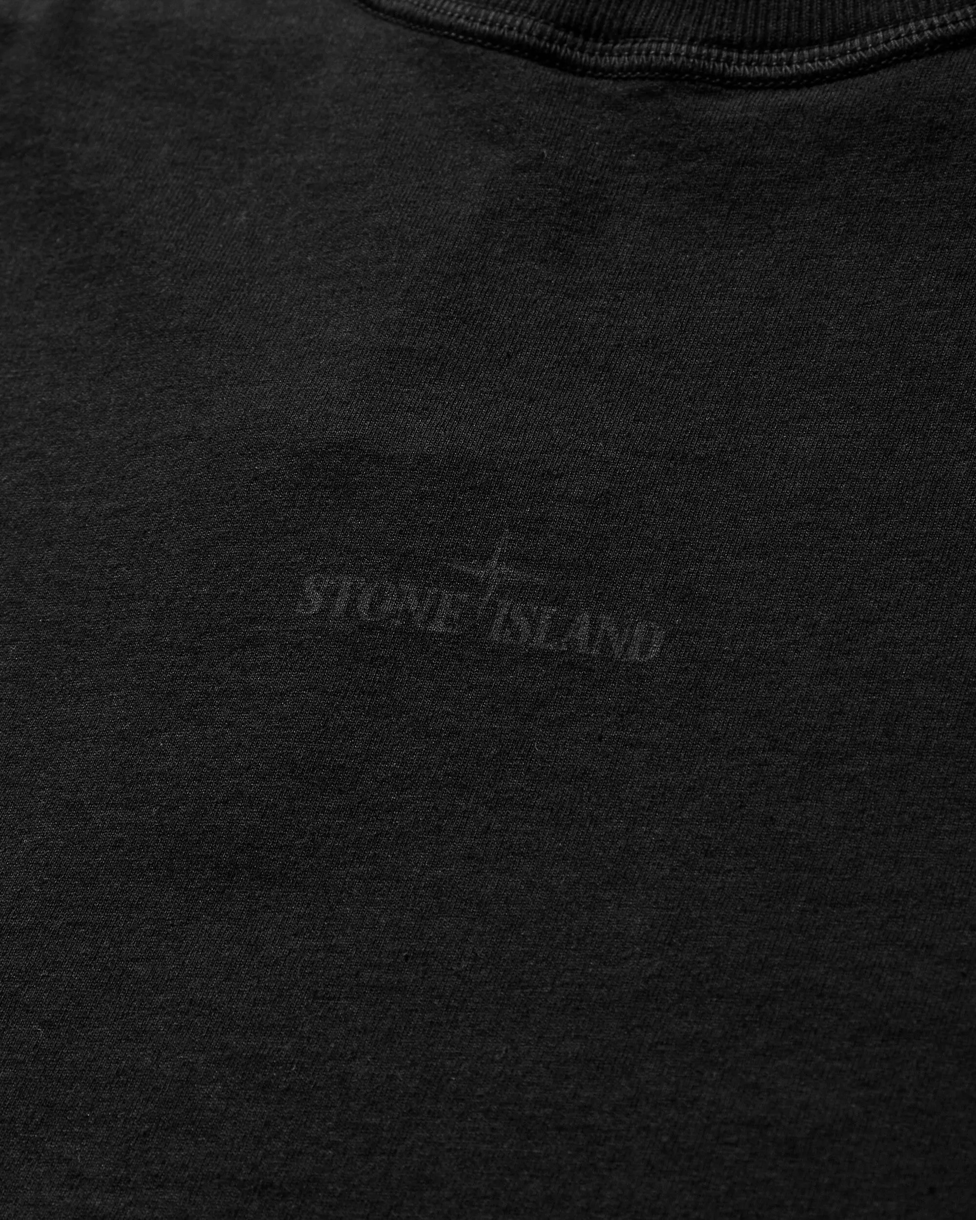 Men's Logo Printed Longsleeve T-Shirt Black