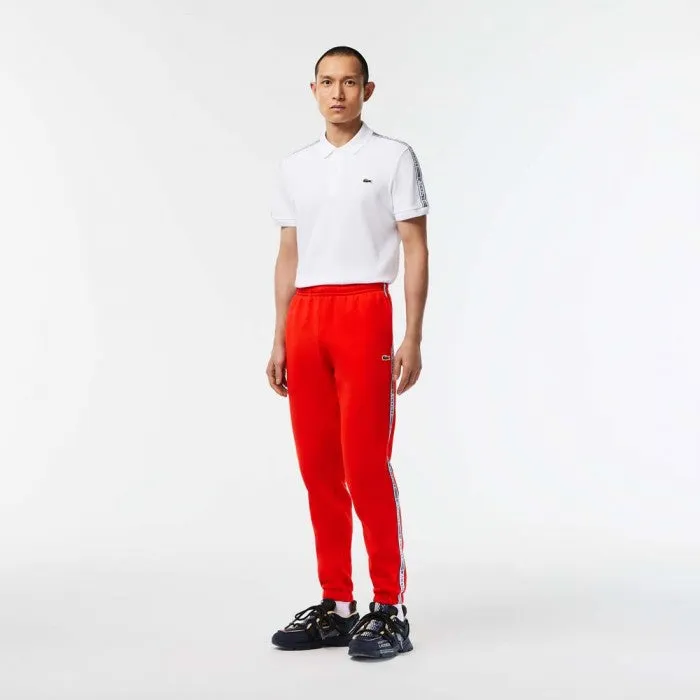 Men’s Logo Stripe Joggers Red Patagonia Clothing