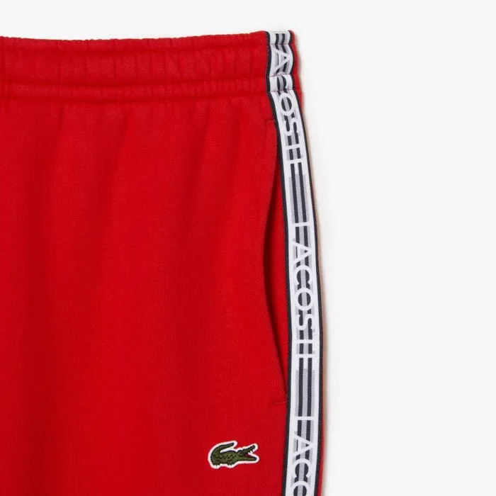 Men’s Logo Stripe Joggers Red Patagonia Clothing