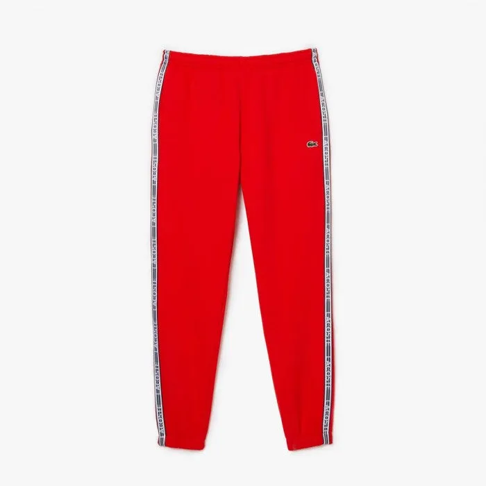 Men’s Logo Stripe Joggers Red Patagonia Clothing
