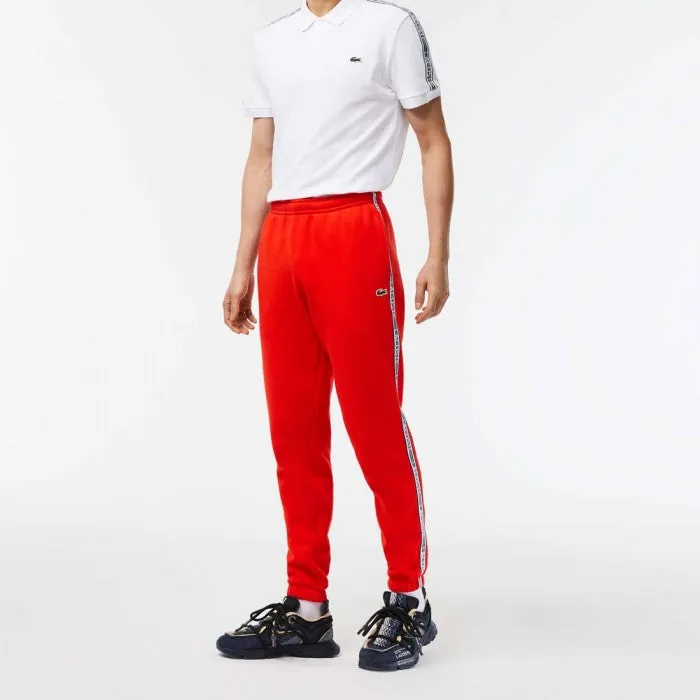 Men’s Logo Stripe Joggers Red Patagonia Clothing