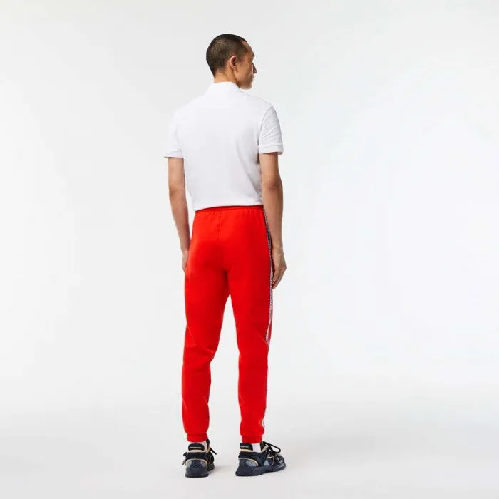 Men’s Logo Stripe Joggers Red Patagonia Clothing