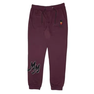 Men's Money Makers Jogger In Burgundy