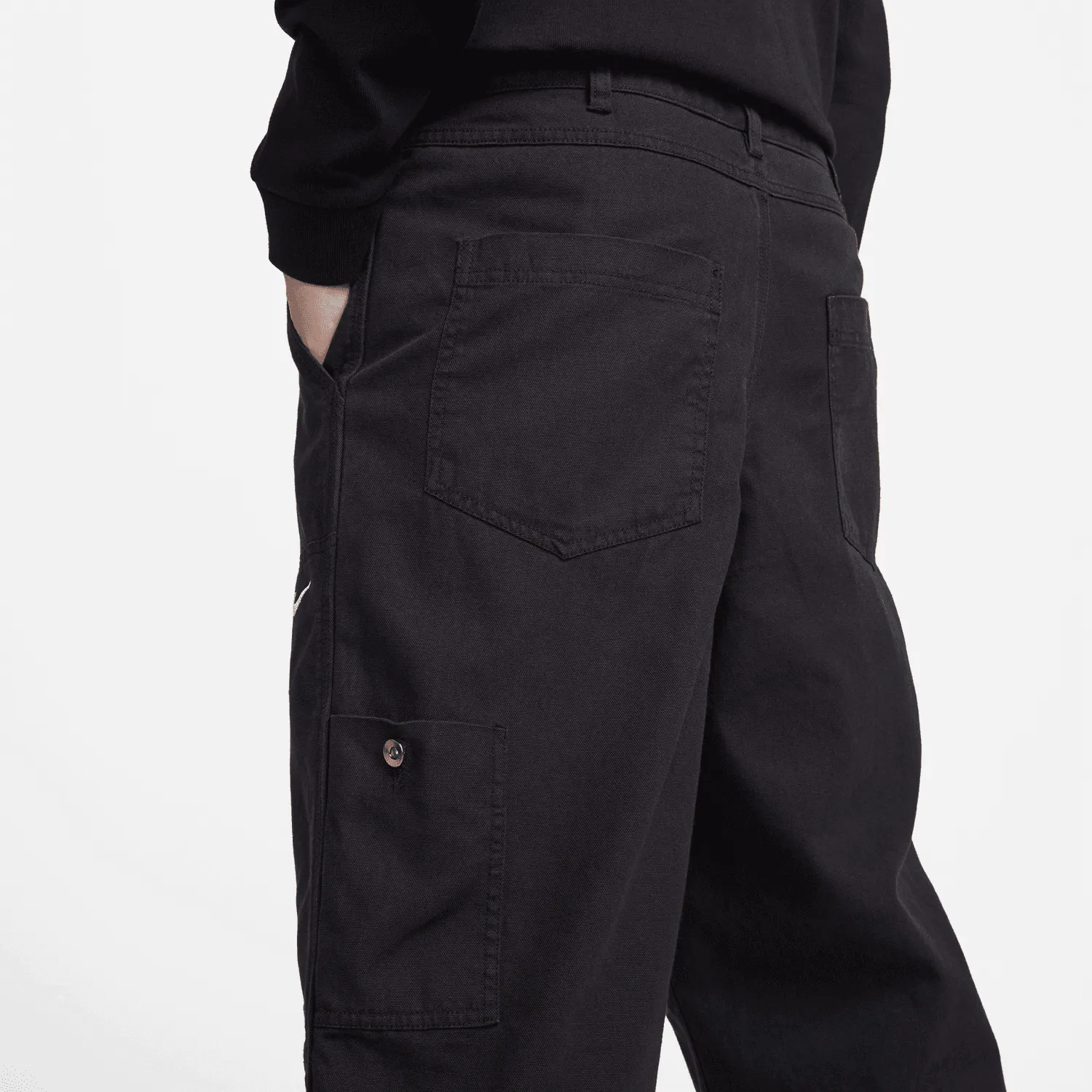 MEN'S NIKE LIFE DOUBLE PANEL PANT "BLACK"